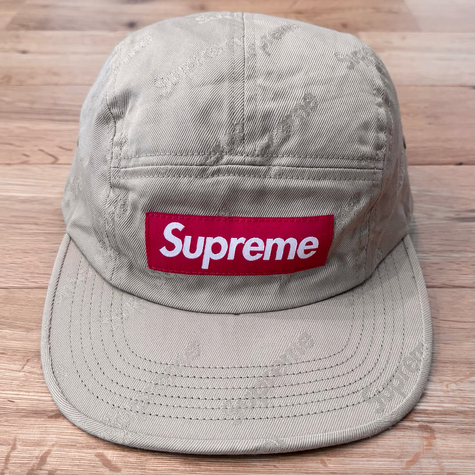 Supreme Jacquard Logos Twill Camp Cap ジャガード ロゴ ツイル キャップ ボックスロゴ