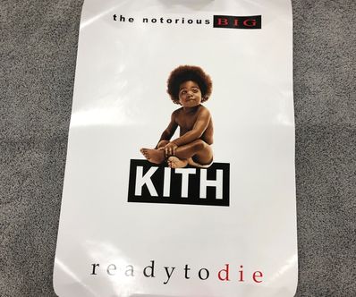 Kith The Notorious B.I.G Ready to Die Poster "White"