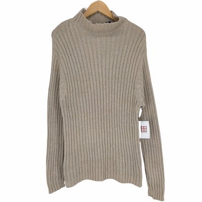 00S ハイネックコットンケーブルニット【1132539028350】