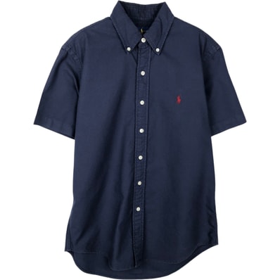古着 ラルフローレン Ralph Lauren CLASSIC FIT 半袖 ボタンダウンシャツ メンズS相当/eaa647898
