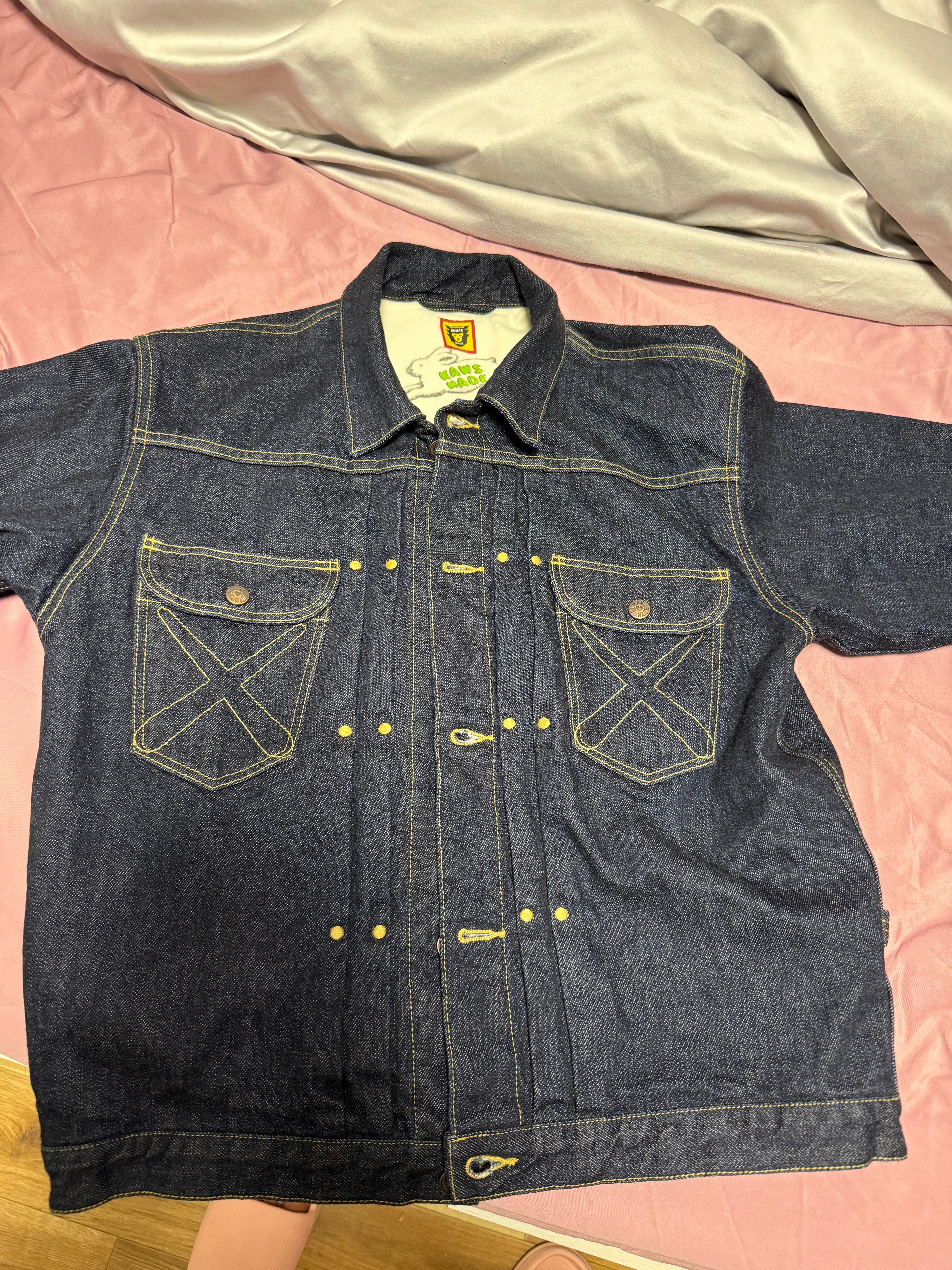 HUMAN MADE x KAWS Made Denim Work Jacket #1 "Indigo"