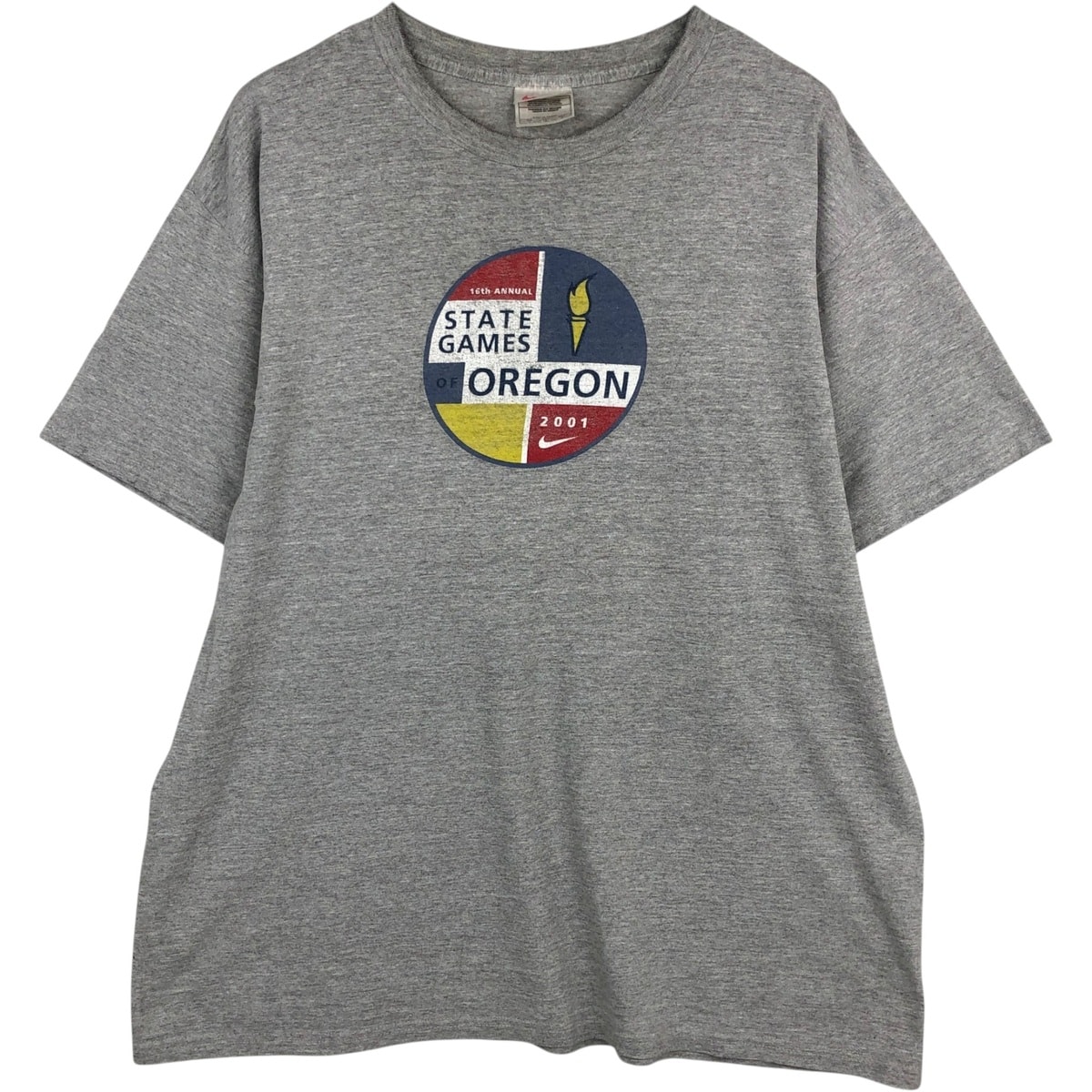 古着 00年代 ナイキ NIKE スポーツプリントTシャツ メンズL相当/eaa623086