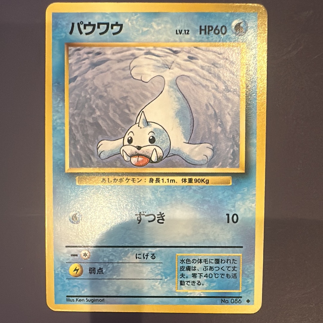 パウワウ ◆ : 旧裏 [PMCG1-2](拡張パック「ポケットモンスター カードゲーム」再販)
