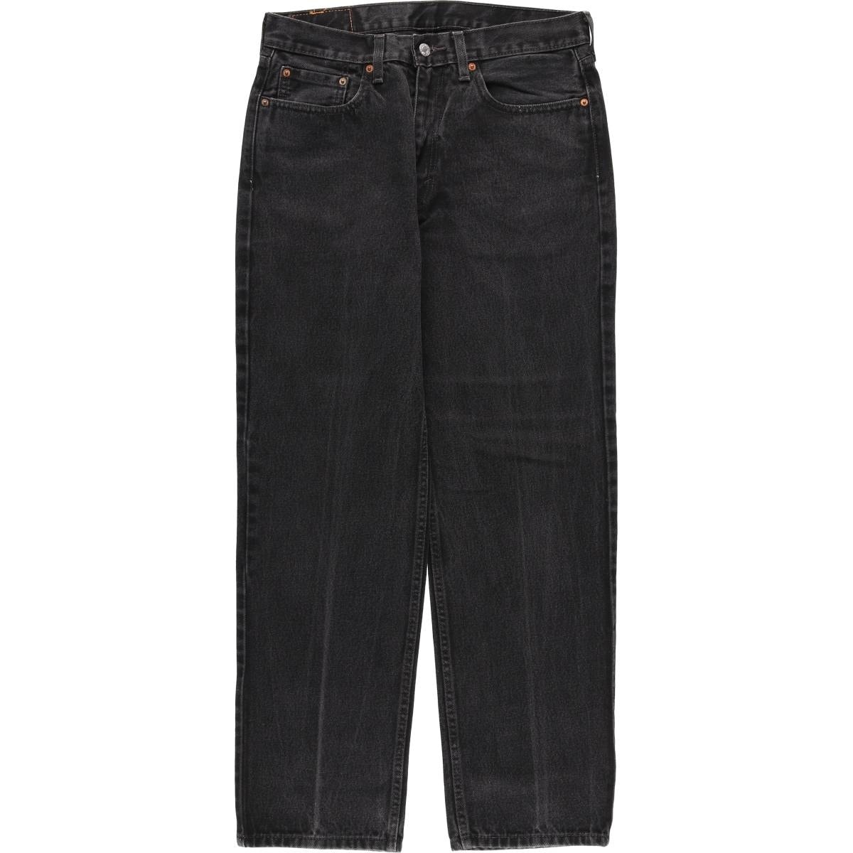 古着 リーバイス Levi's 550 ブラックデニム テーパードデニムパンツ メンズw33相当/eaa482994