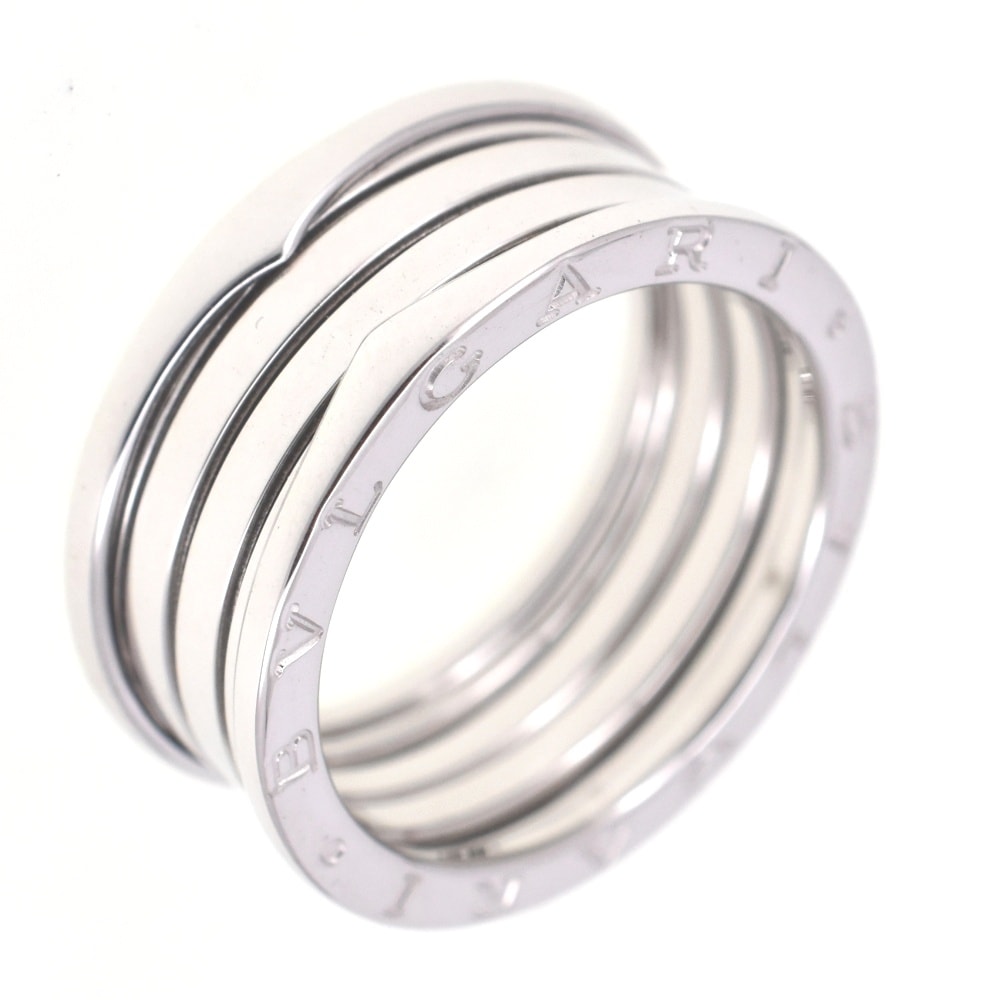 ブルガリ BVLGARI B-Zero1 リング サイズ63/JP23 K18WG メンズ S#138543