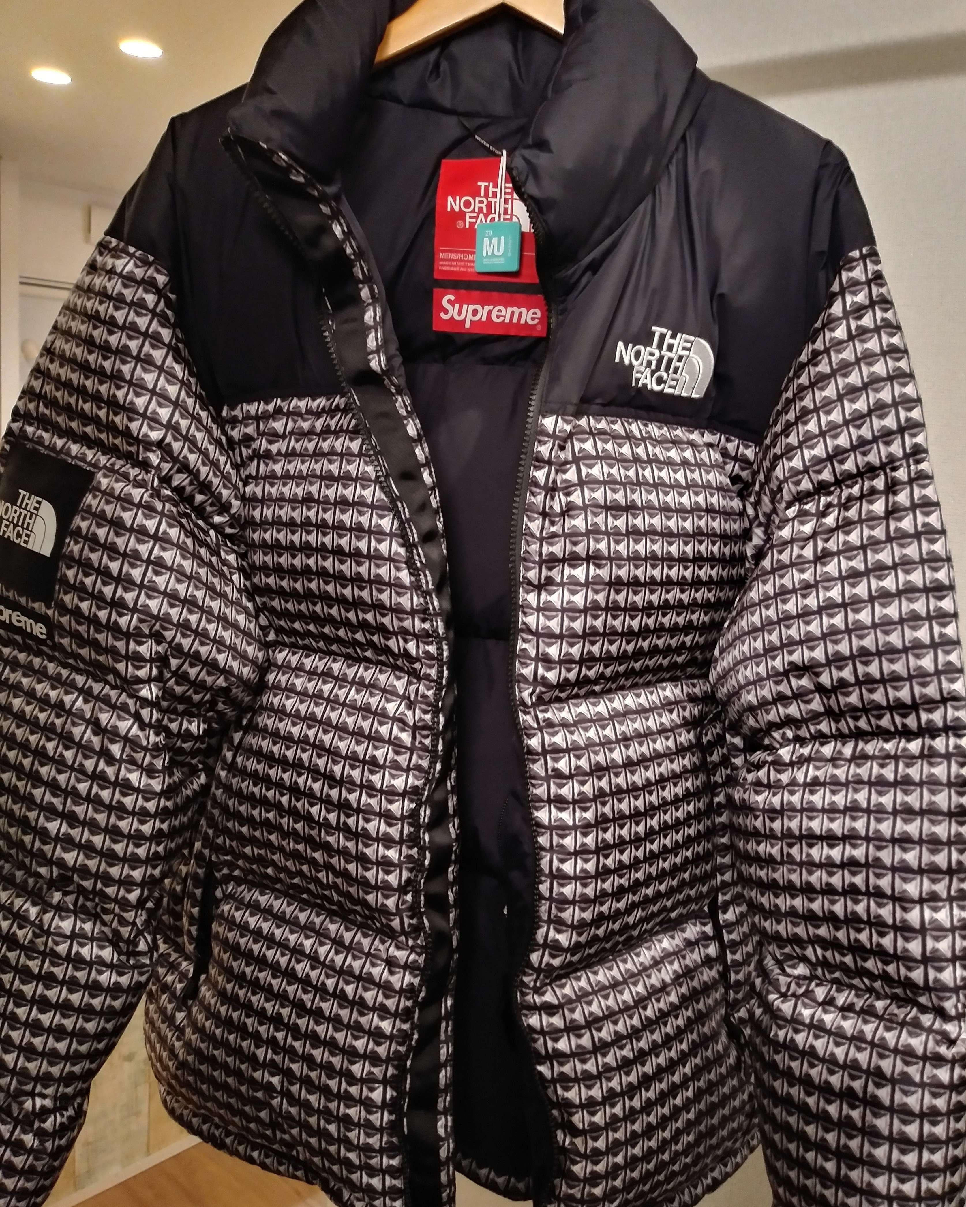 Supreme x The North Face Studded Nuptse Jacket "Black"