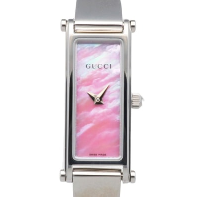 グッチ 腕時計 時計 ステンレススチール 1500L クオーツ 磨き直し済 レディース 1年保証 GUCCI 中古