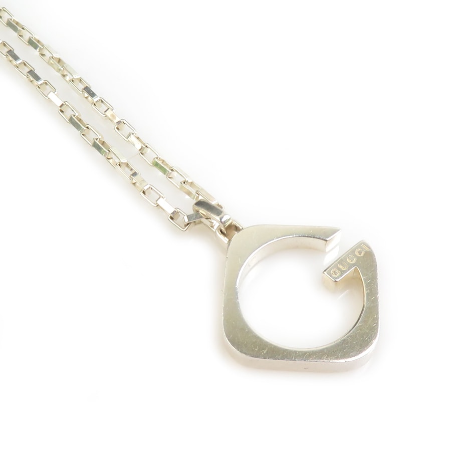 グッチ GUCCI ネックレス シルバー925 シルバー ユニセックス【中古】 h31960a