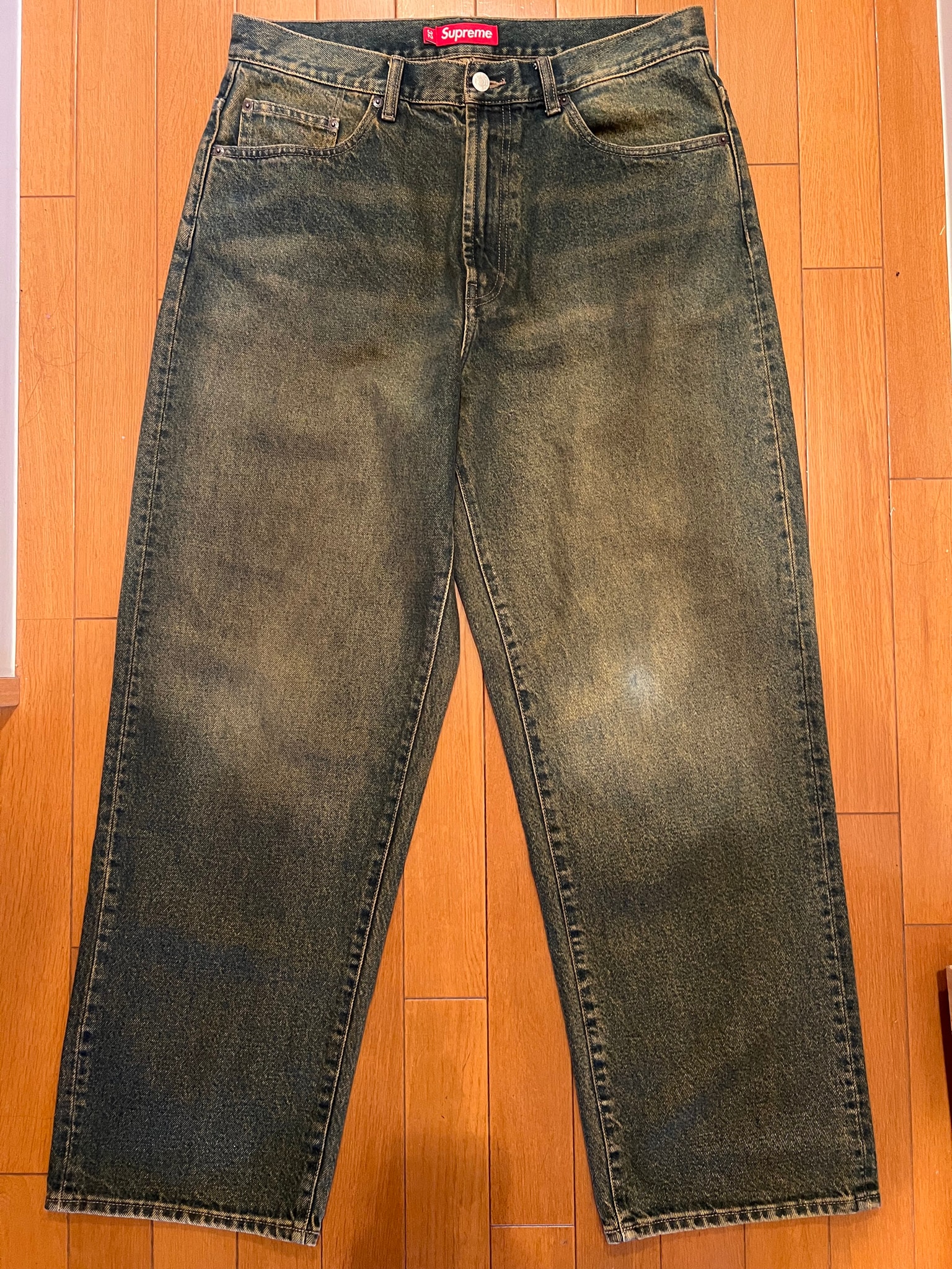 Supreme Baggy Jean "Dirty Indigo"
