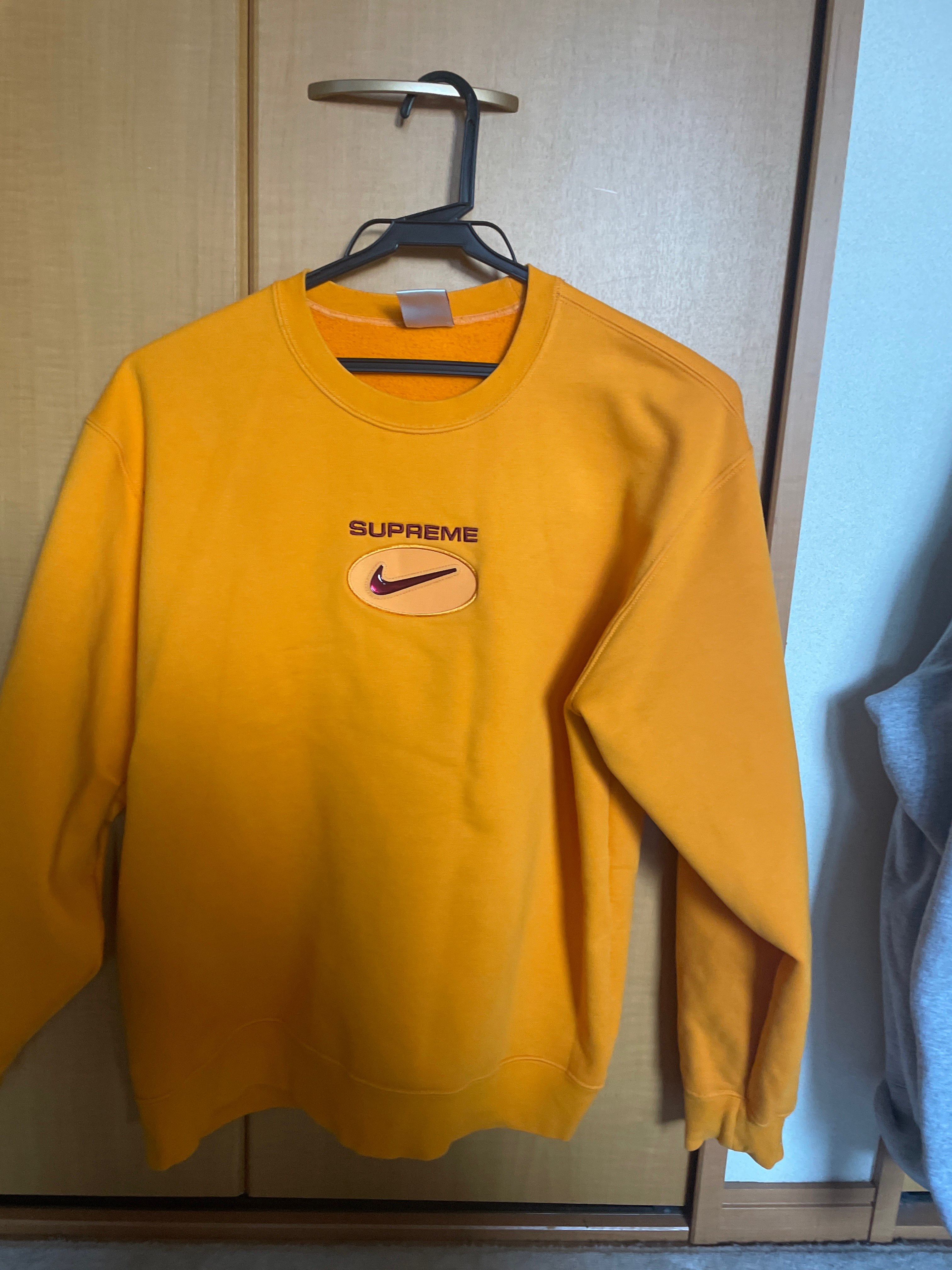 Supreme / Nike Jewel Crewneck "Orange"
