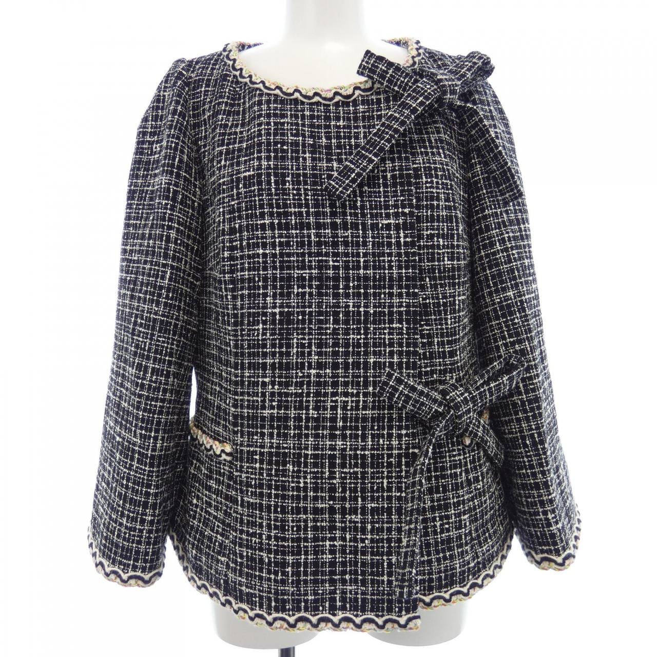 シャネル CHANEL LOOK35 P78887V68997 ノーカラージャケット