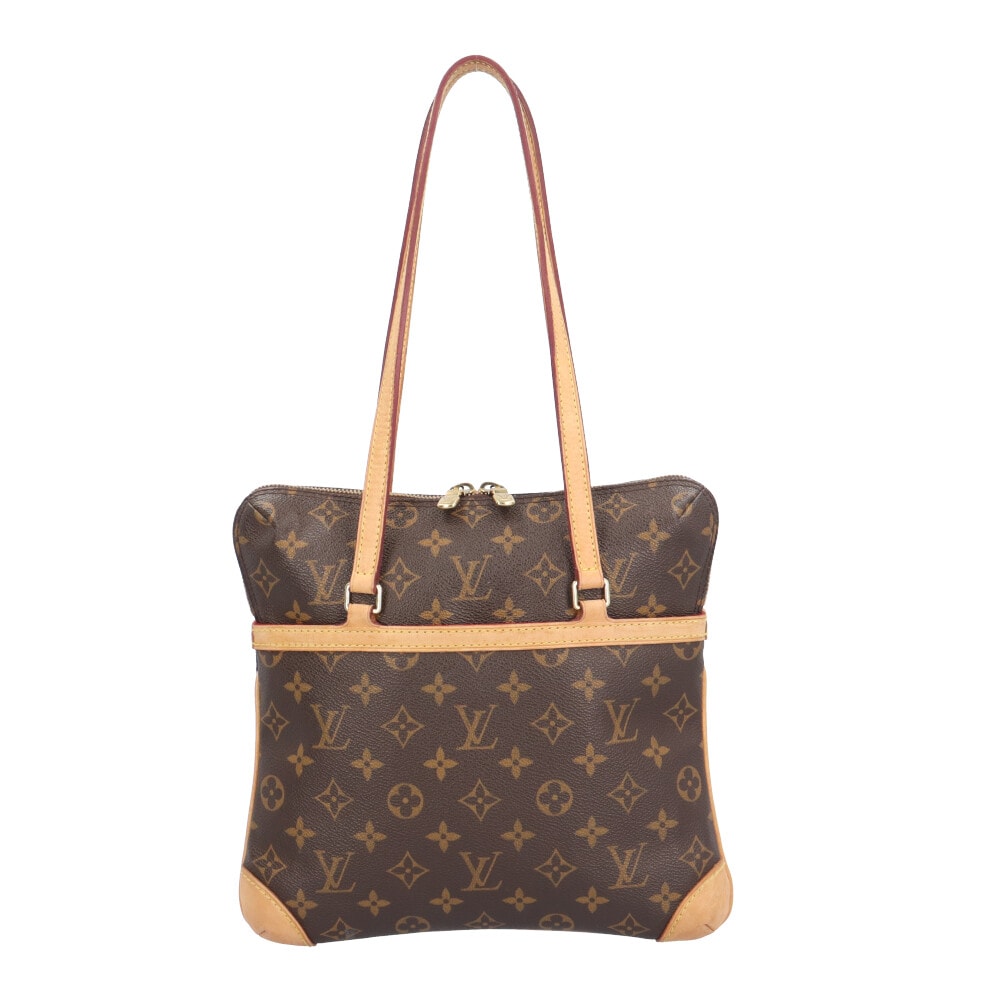ルイヴィトン クーサンGM モノグラム ショルダーバッグ モノグラムキャンバス M51141 ブラウン レディース LOUIS VUITTON 中古