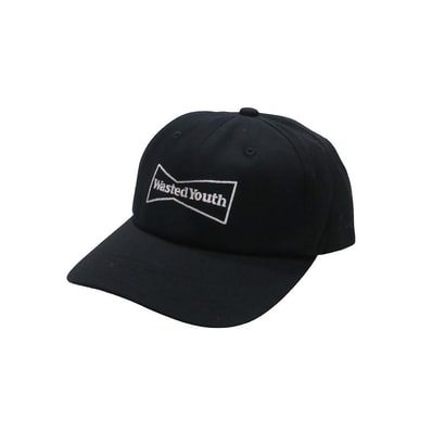 Wasted Youth 6 Panel Cap "Black"