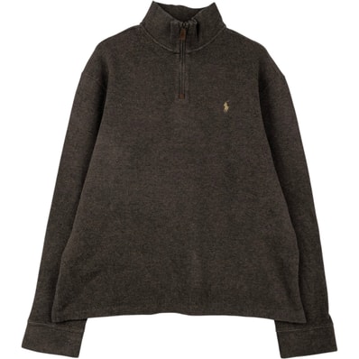 古着 ラルフローレン Ralph Lauren POLO by Ralph Lauren ハーフジップスウェットシャツ トレーナー メンズL相当/eaa647578
