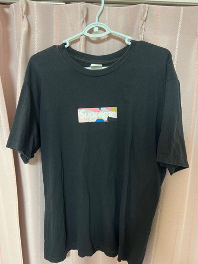 Supreme / Emilio Pucci® Box Logo Tee "Black/Pink"