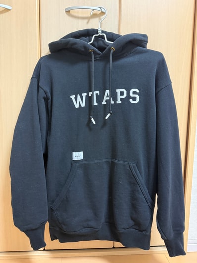 Wtaps Academy / Hoody / Cotton. College "Black"