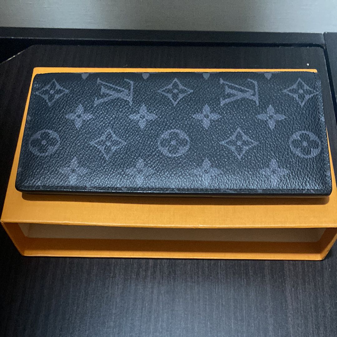 Louis Vuitton Brazza Wallet Monogram Eclipse