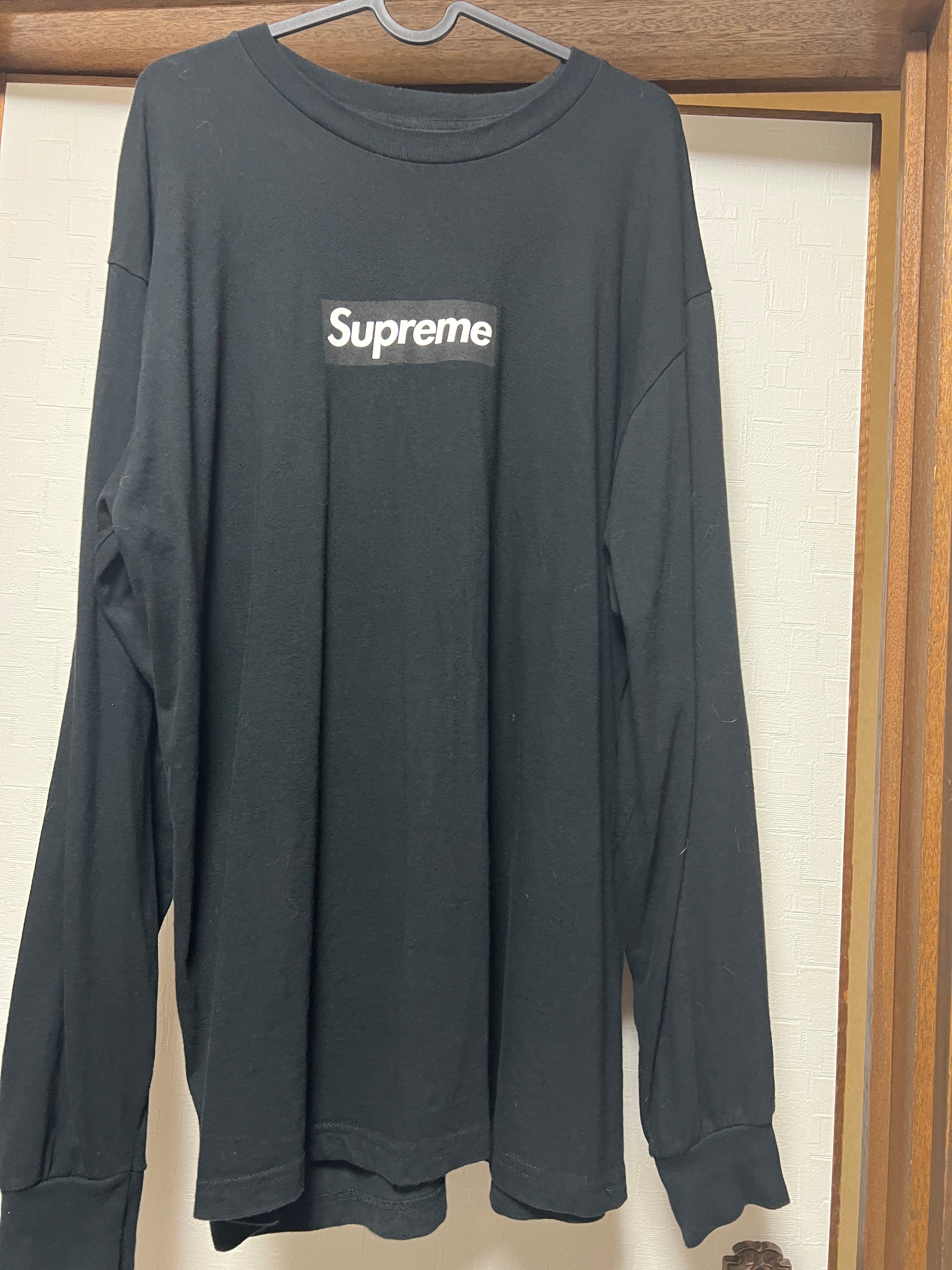 Supreme Box Logo L/S Tee "Black"