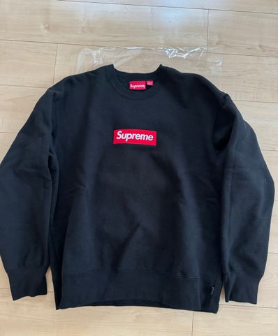 Supreme Box Logo Crewneck "Black" (22FW)