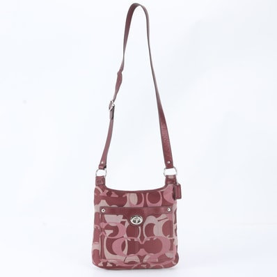■美品 コーチ シグネチャー H1159-F17479 ショルダーバッグ
