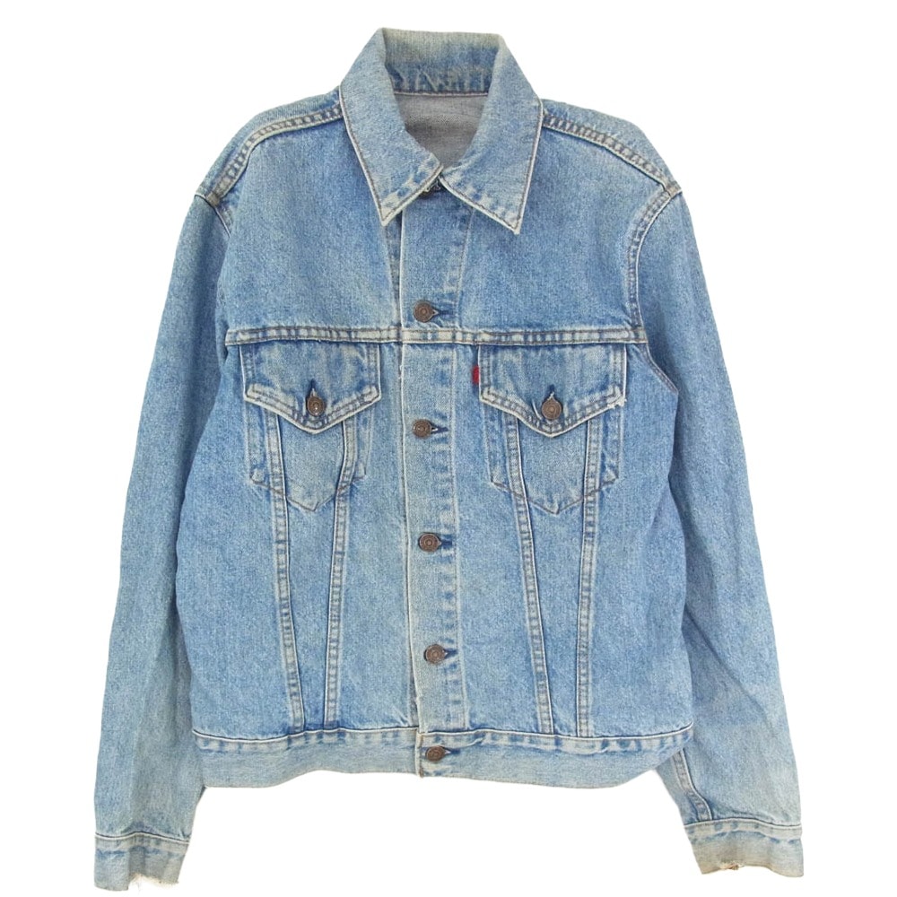 Levi's リーバイス 90s ボタン裏刻印H07 スモールe デニム ジャケット インディゴブルー系 サイズ表記無【中古】