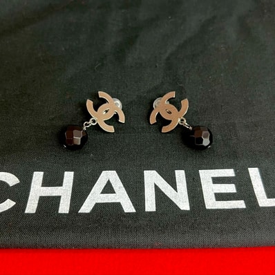 CHANEL シャネル ココマーク モチーフ 合金 メッキ イヤリング シルバー
75134