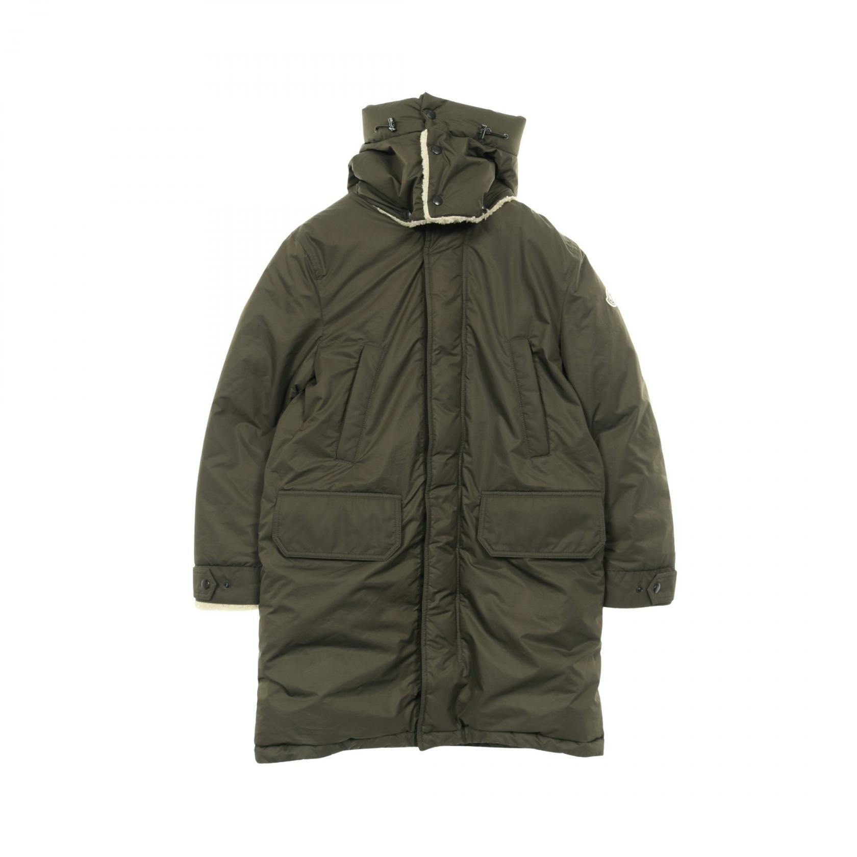 モンクレール MONCLER GRAFTON ダウンジャケット 衣料品 アウター ポリエステル メンズ カーキ系 【中古】