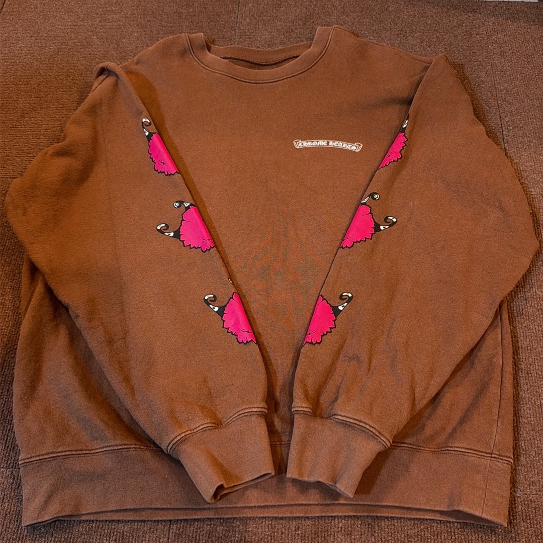 Chrome Hearts Matty Boy Structure Crewneck Sweatshirt "Brown"
