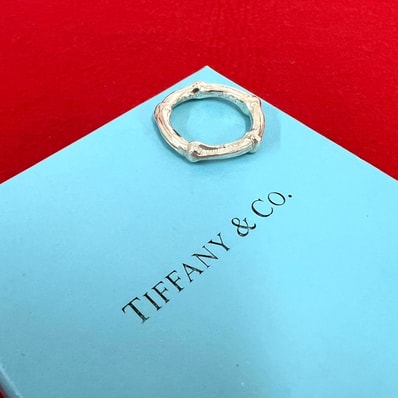 TIFFANY&Co. ティファニー バンブー リング シルバー925 リング・指輪 11号 シルバー
33134