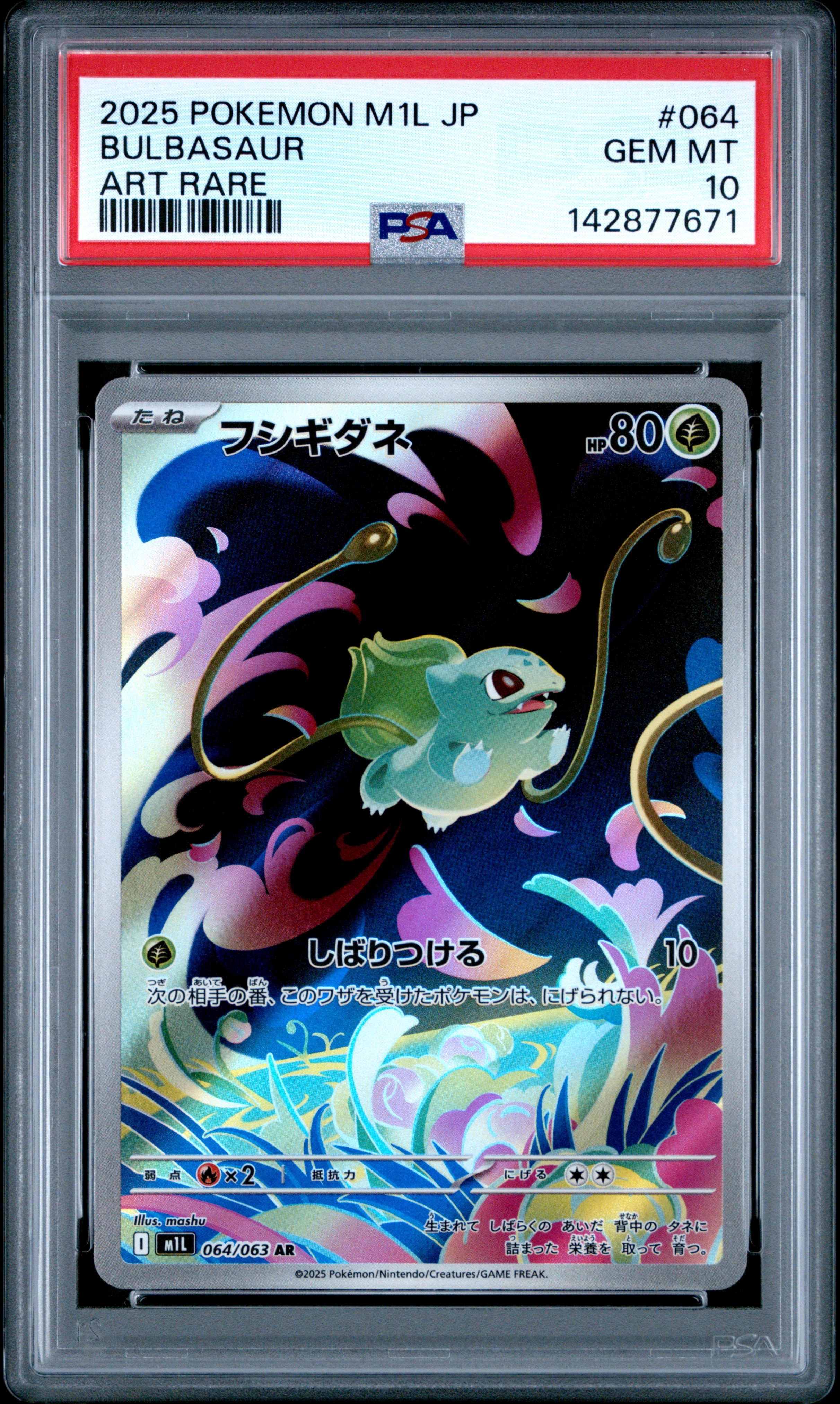 フシギダネ AR [M1L 064/063](拡張パック「メガブレイブ」)