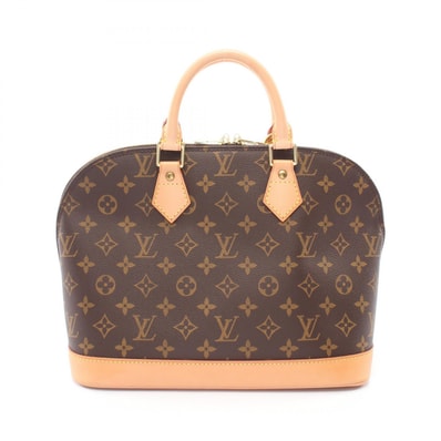 ルイ・ヴィトン LOUIS VUITTON アルマPM モノグラム ハンドバッグ バッグ PVCコーティングキャンバス レザー レディース ブラウン系 M51130 【中古】