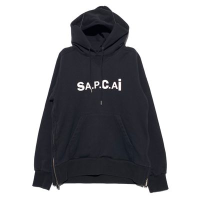 sacai x A.P.C. HOODIE TAIYO "Black"