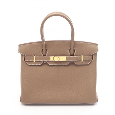 エルメス HERMES バーキン30 エトゥープ ハンドバッグ バッグ トゴ トゴ レディース グレー系 【中古】