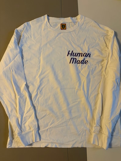 HUMAN MADE Flamingo L/S T-Shirt "White"