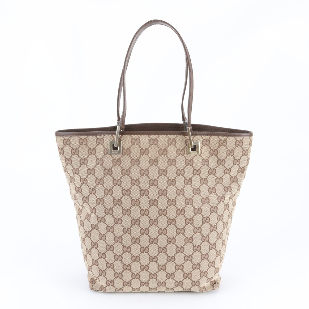 ■美品 グッチ GGキャンバス 002 1098 トート バッグ