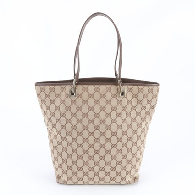 ■美品 グッチ GGキャンバス 002 1098 トート バッグ