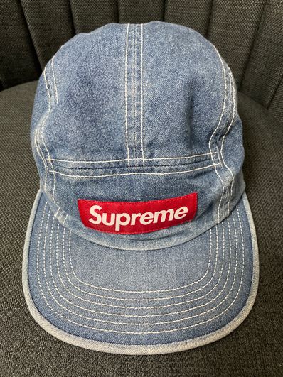 supreme デニムキャップ