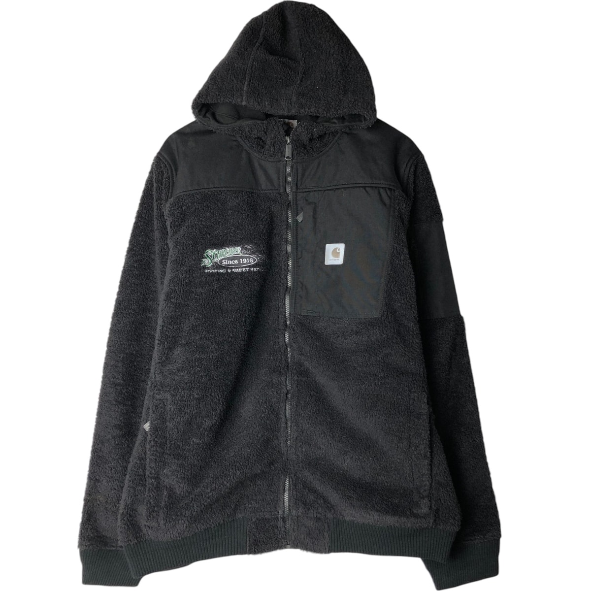 古着 カーハート Carhartt アドバタイジング ナイロンxフリースジャケット メンズXL相当/eaa599992