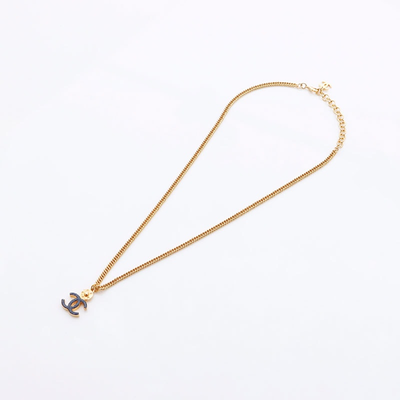 シャネル CHANEL I24P ココマーク スター ネックレス【中古】