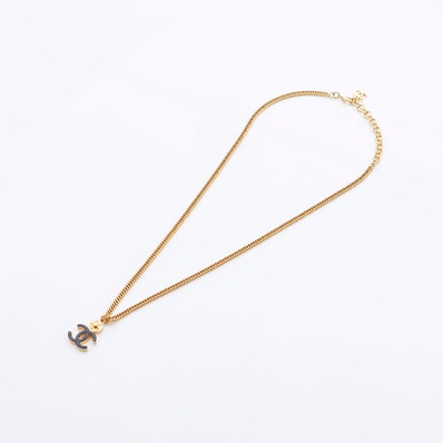 シャネル CHANEL I24P ココマーク スター ネックレス【中古】