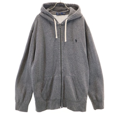 RALPH LAUREN ラルフローレン ビックサイズ 長袖 スウェットパーカー XXL グレー