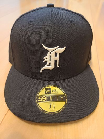 NEW ERA FEAR OF GOD ESSENTIALS 59FIFTY F LOGO Under Visor "Black"