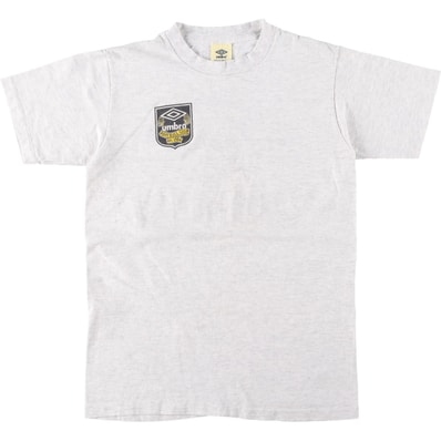 古着 90年代 アンブロ UMBRO スポーツプリントTシャツ USA製 メンズS相当 ヴィンテージ/eaa638993
