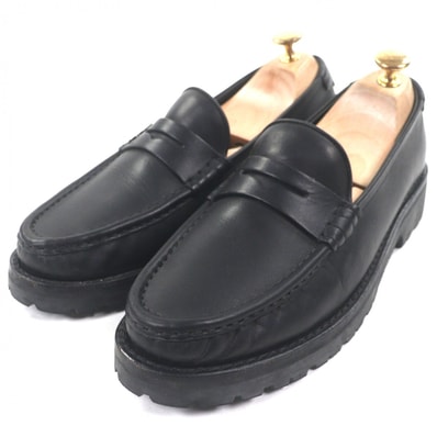 美品 サンローランパリ ローファー ブラック メンズ 41.5 689605