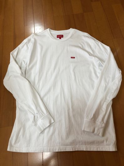 Supreme Small Box L/S Tee "White"(22SS)