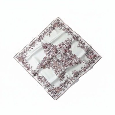 新品未使用 Christian Dior クリスチャンディオール Dior Star 70 花柄 マルチカラー シルク スカーフ A3-00403 【中古】