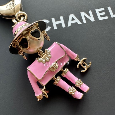 【新品未使用】CHANEL ♡ 希少✨キーリング キーホルダー ドール