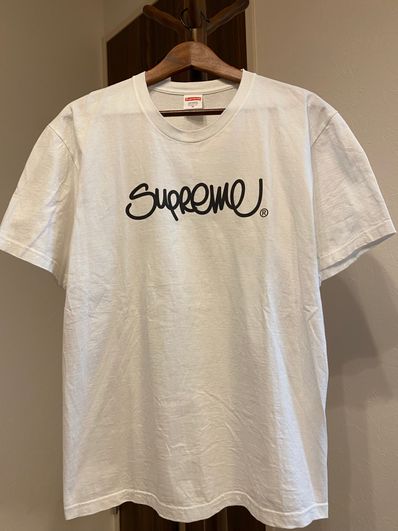 Supreme Handstyle Tee "White"