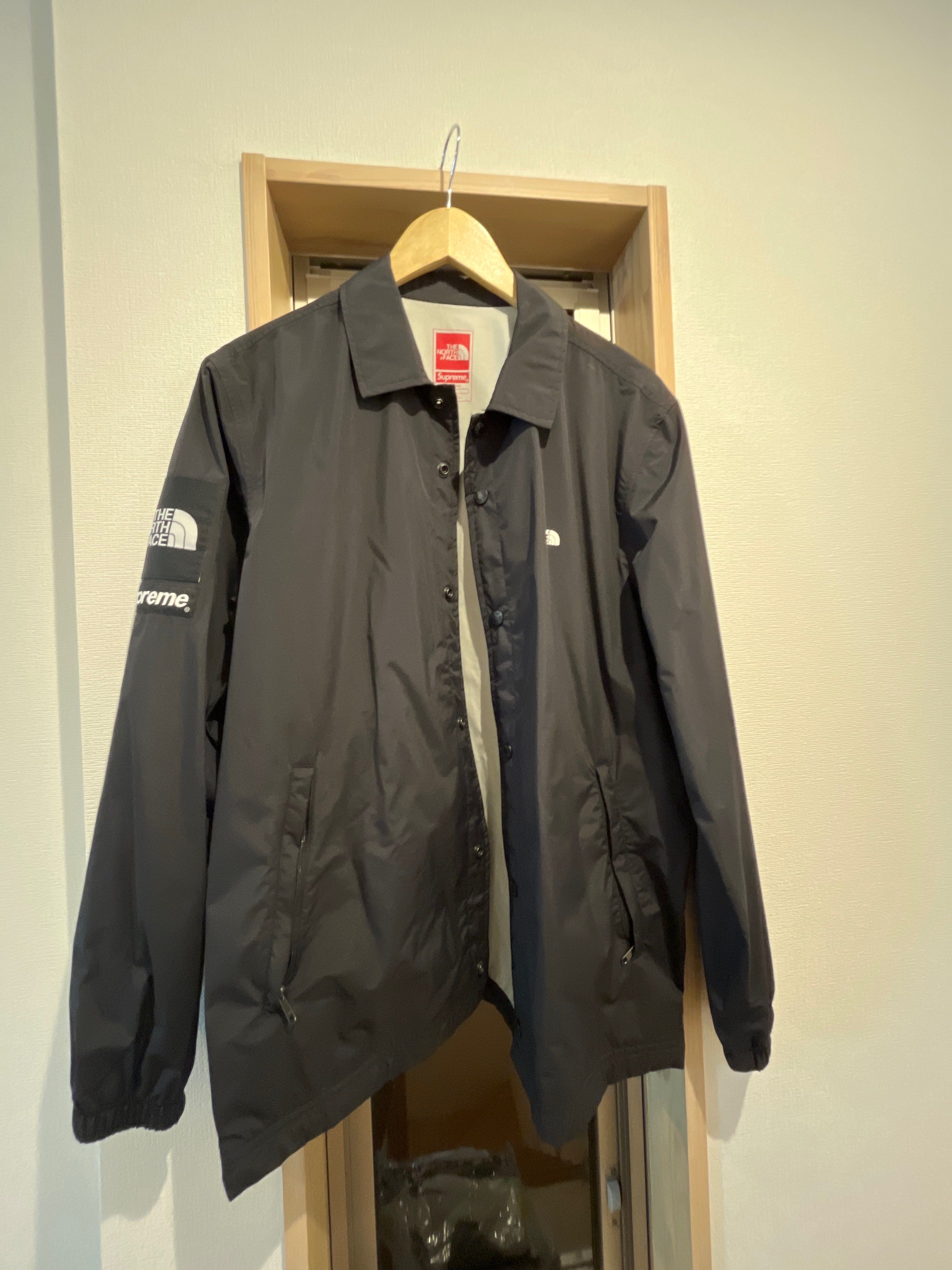 Supreme x The North Face Taped Seam Coaches Jacket "Black"