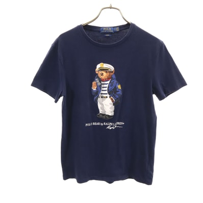 POLO RALPH LAUREN ポロラルフローレン ポロベア 半袖 Tシャツ S ネイビー